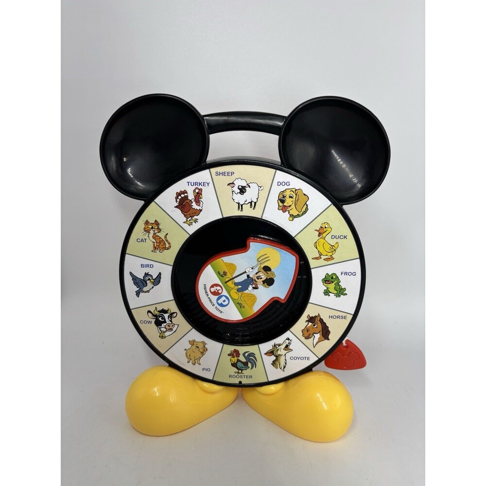 Fisher-Price See 'N Say Farmer Animal Sounds Classic Toy Mickey Mouse Disney